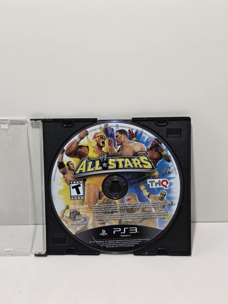 WWE All Stars (Sony PlayStation 3 / PS3, 2011) DISC ONLY - TESTED AND WORKS FINE