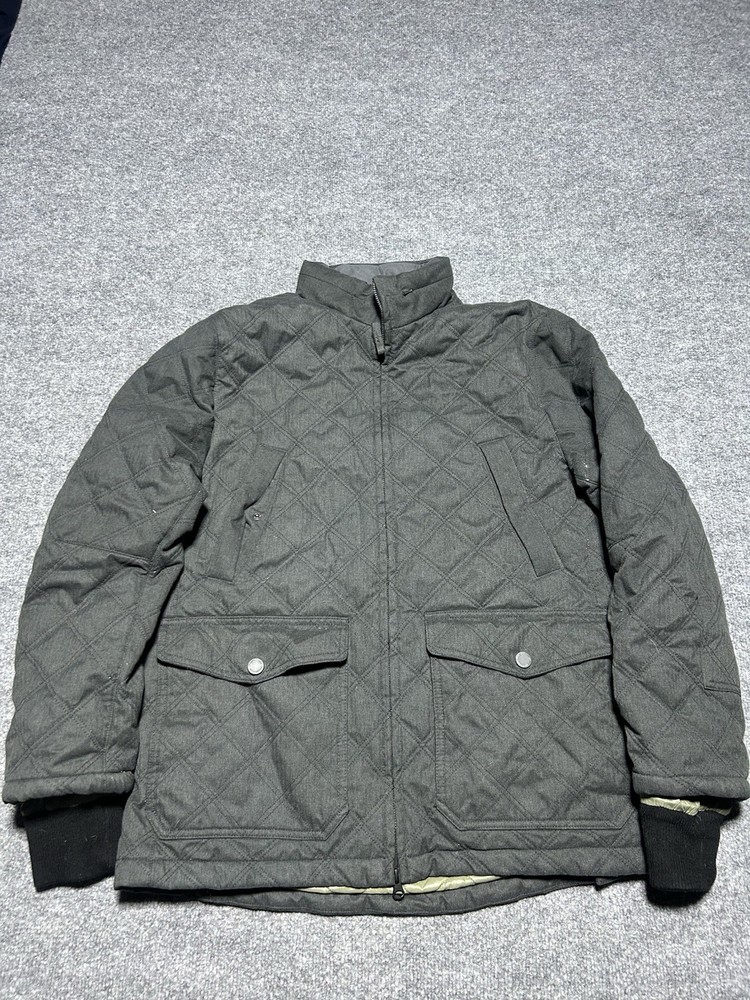 Vineyard Vines Performance Puffer Quilted Jacket Size Medium Men’s Grey