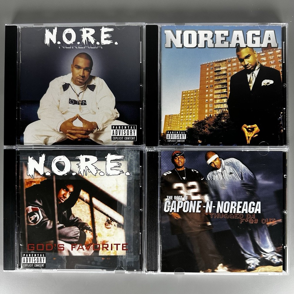 Noreaga N.O.R.E CD Lot 4 Capone N Noreaga CNN Hip Hop Rap Albums