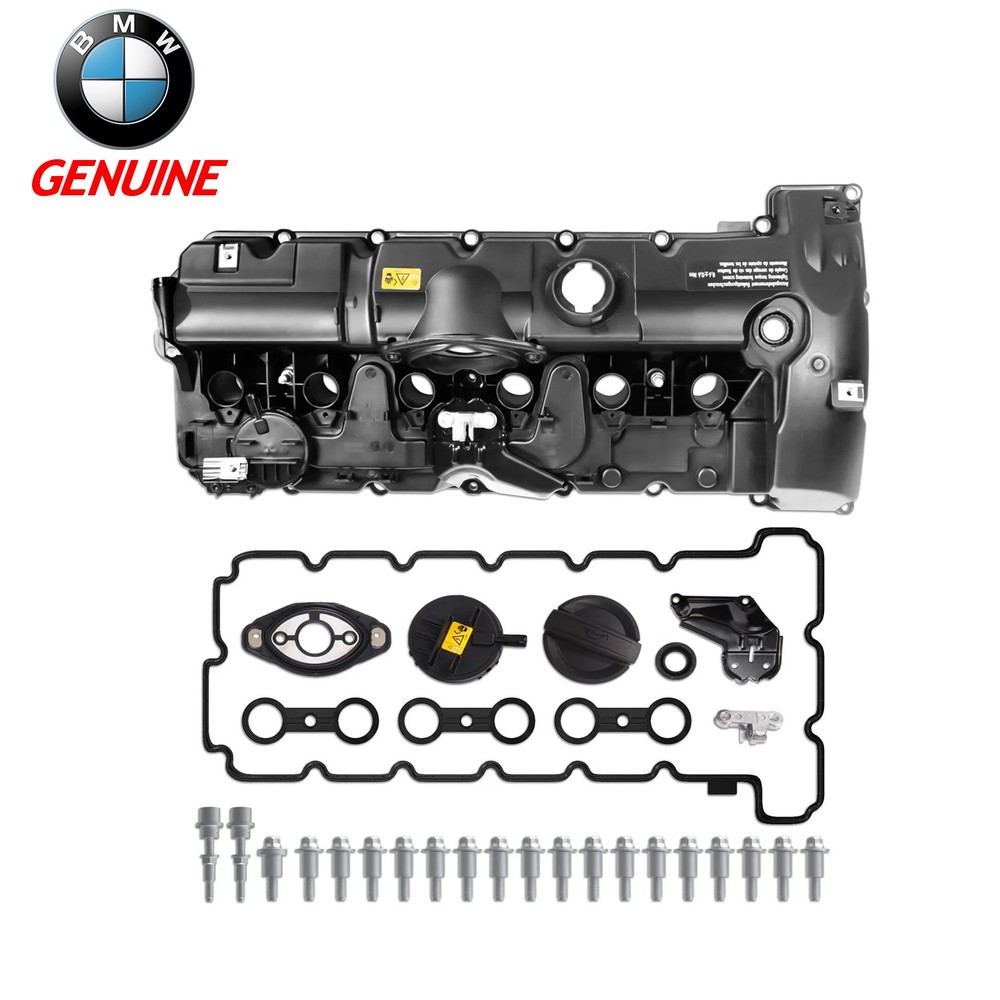OEM Genuine BMW 128i 328i 528i X3 X5 Z4 Valve Cover W/ Gasket 11127552281