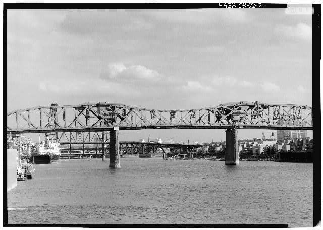 2. Telephoto view from north - Broadway Bridge, Spanning Willamette River at