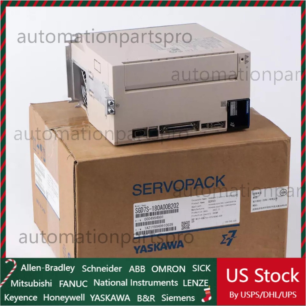 US FREE TAX  1PC Yaskawa servo drive SGD7S-180A00B202