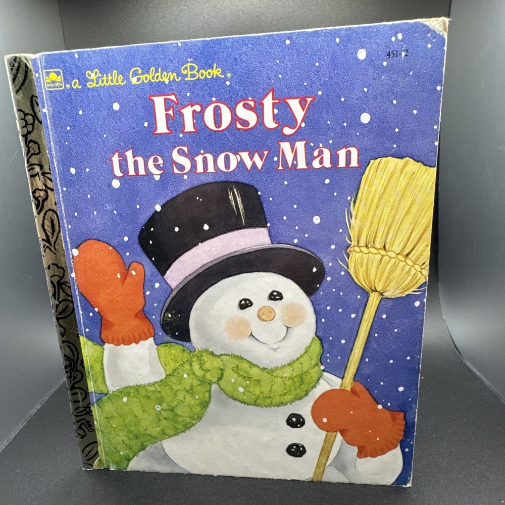 Frosty the Snow Man a Little Golden Book Vintage 1989