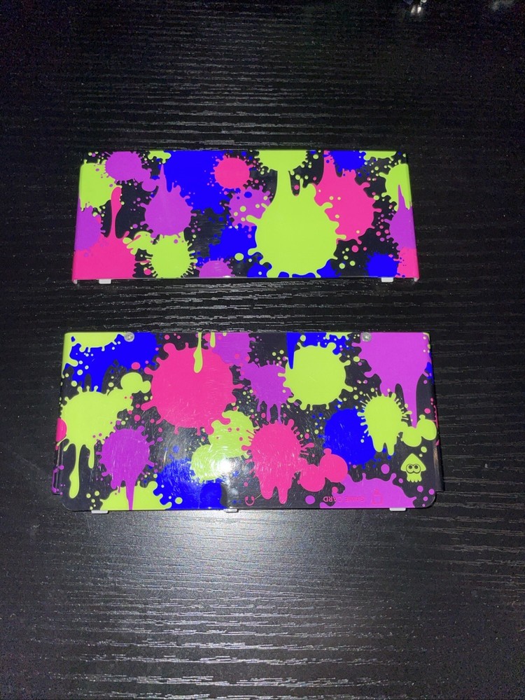 New Nintendo 3DS Kisekae Cover Plates No.060 - Splatoon OEM