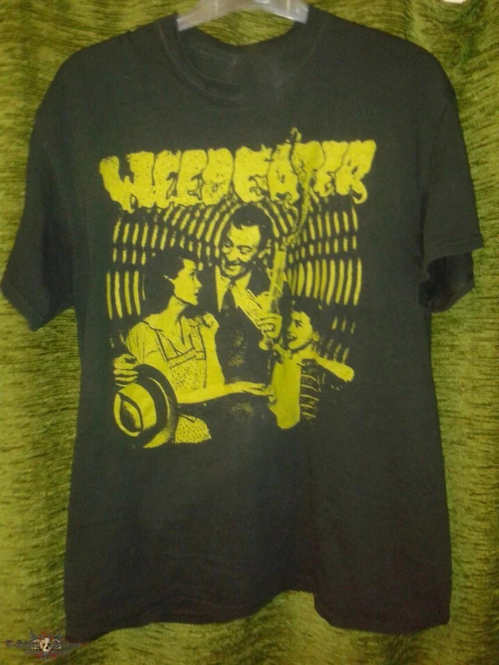 Weedeater T-Shirt Cotton Black Women Men All Size S to 5XL