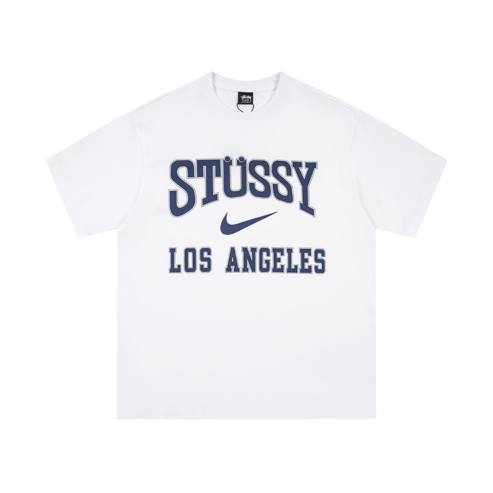 Stussy Black/White tee shirt Los Angeles New T-SHIRT S/M/L/XL