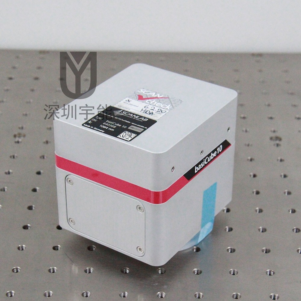 Used SCANLAB GALVANOSCOPE basicube 10 1064nm XY2-100 TESTED OK