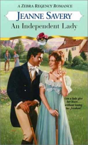An Independent Lady (Zebra Regency - Paperback, by Savery Jeanne - Acceptable