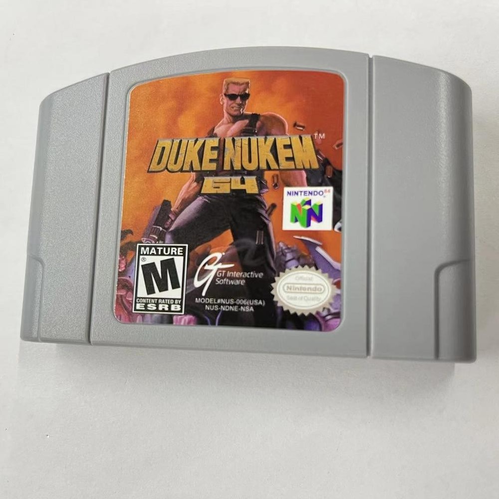Duke Nukem 64 - Nintendo 64 (N64) Tested and working Factory sealed