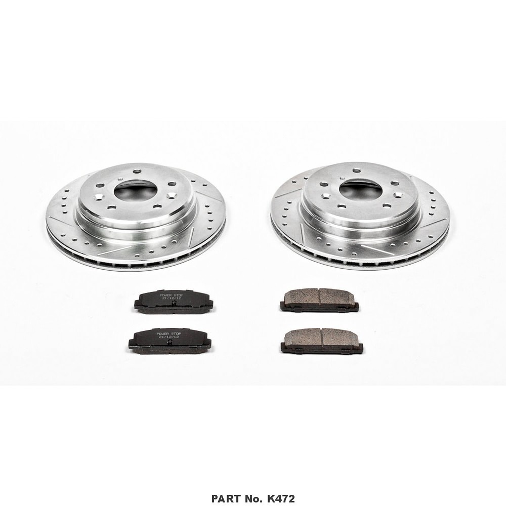 Power Stop K472 High Performance Brake Upgrade Kit