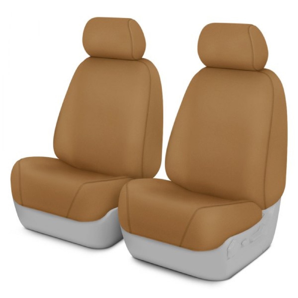 Covercraft Front Tan Polycotton Seat Covers for F-150 F-250 F-350 Super Duty