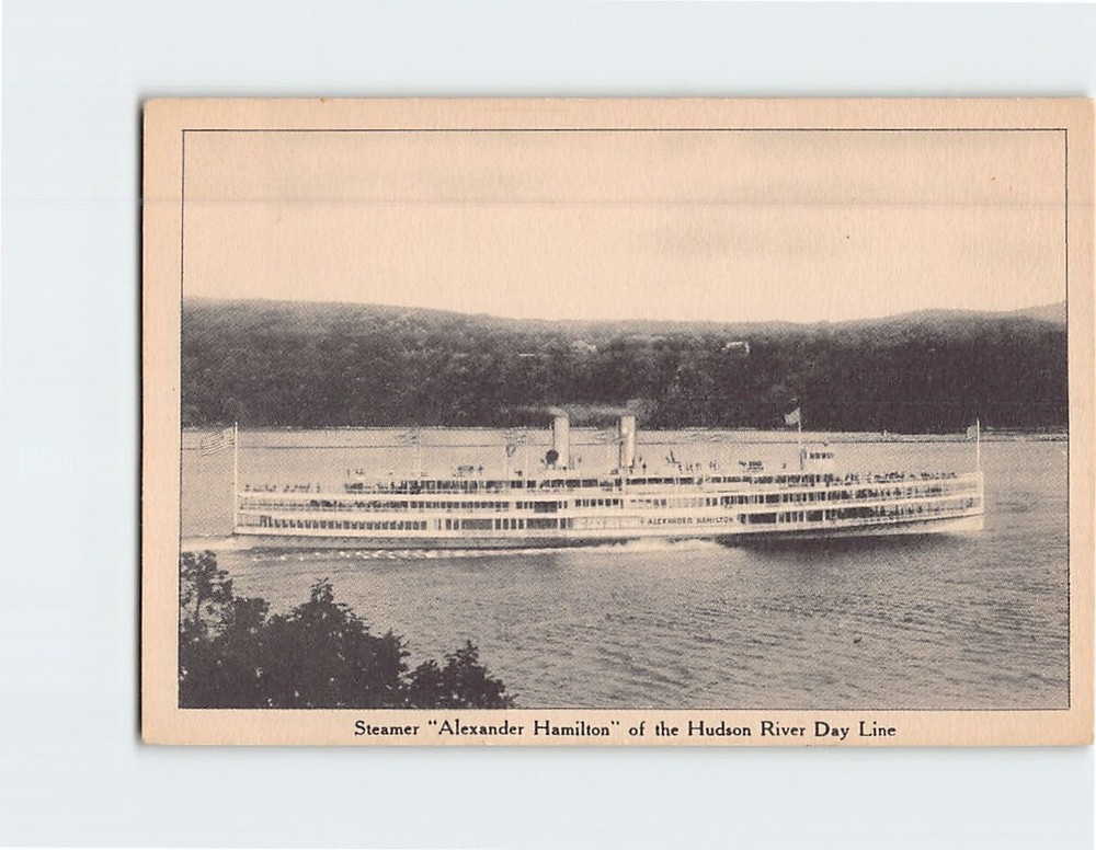 Postcard Steamer 