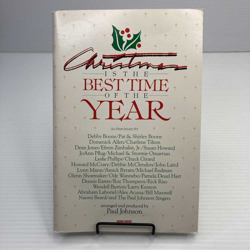 Christmas Sheet Music Christmas is the Best Time of the Year Paul Johnson