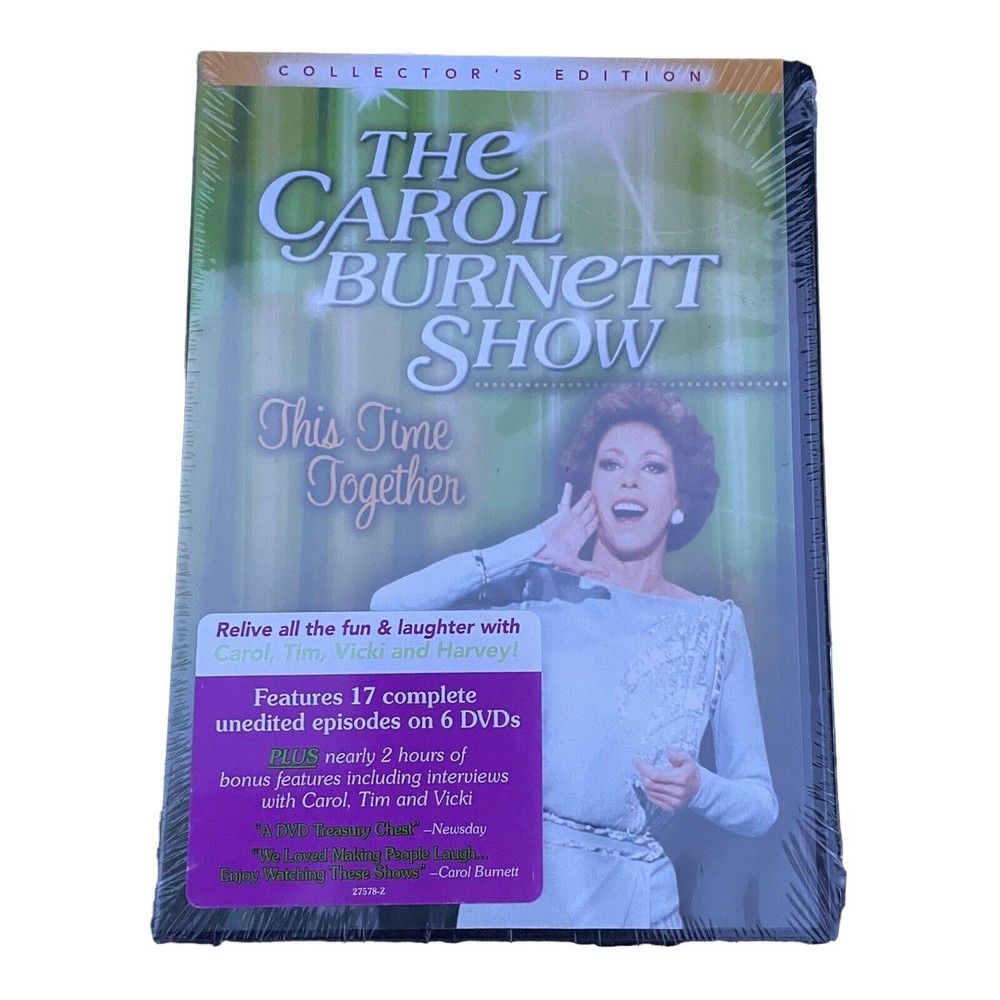 The Carol Burnett Show This Time Together Collectors Edition DVD 6 Disc Set