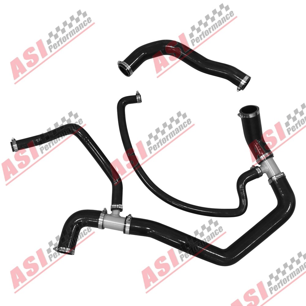 Upper & Lower Silicone Coolant Hose Kit For 01–05 Chevy GMC Duramax LB7 LLY 6.6L