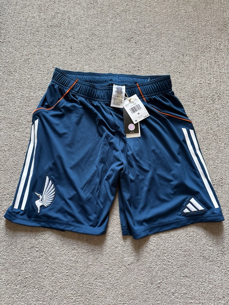 Minnesota United FC Loons Men’s M Adidas  Authentic MLS Soccer Game Shorts NWT