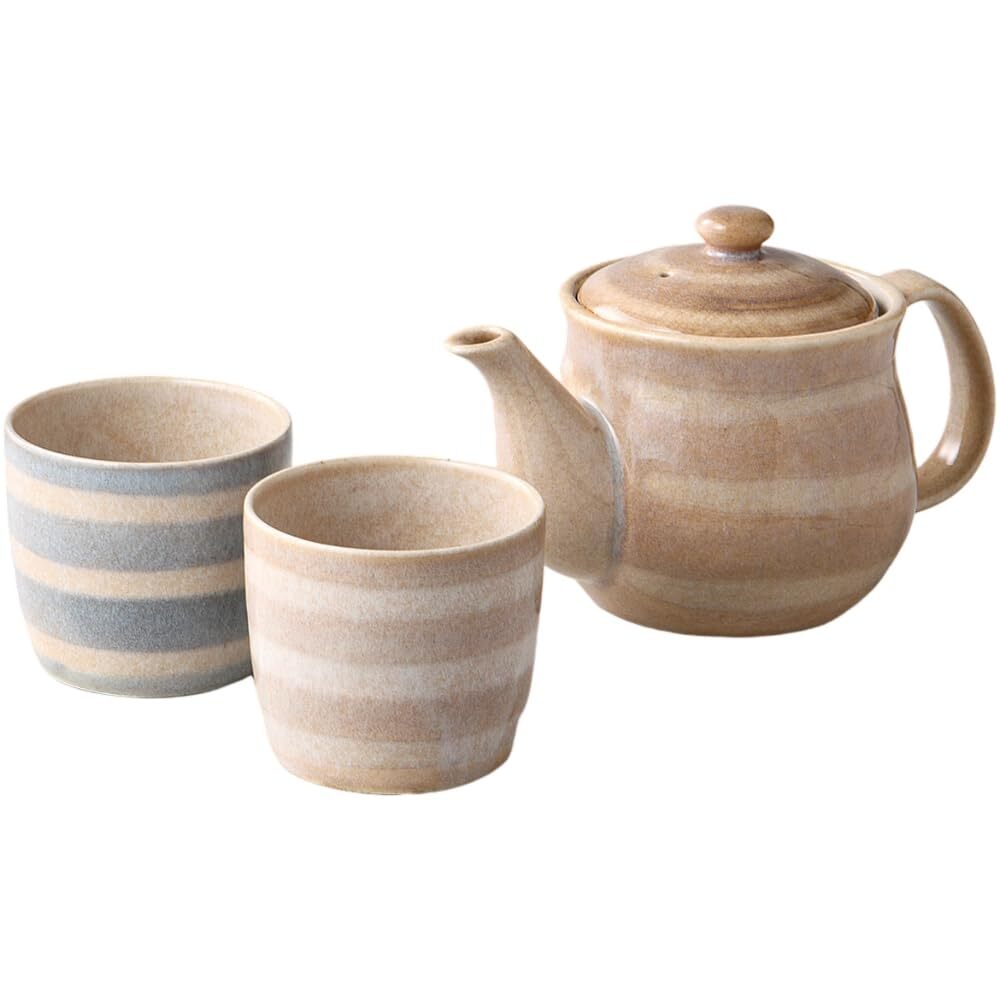Ale-net Teaware Set (W x D x H): 4.7 x 6.9 x 4.7 inches (12 x 17.5 x 12