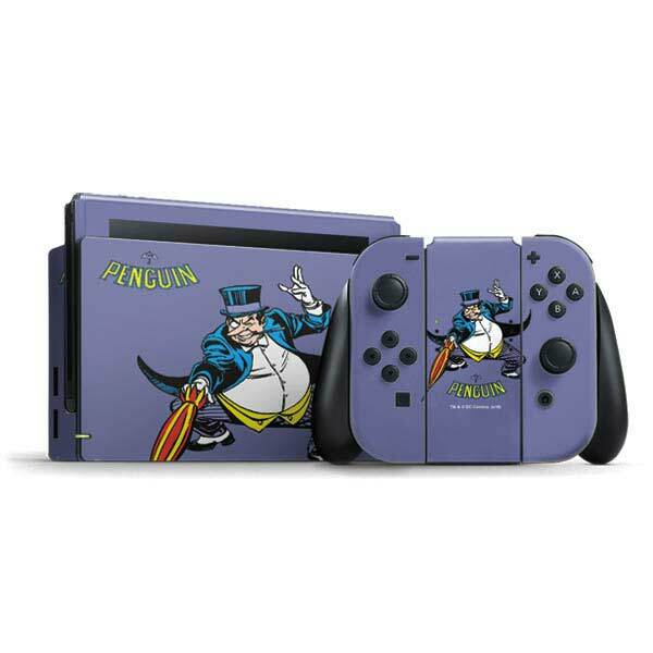 DC Comics The Penguin Nintendo Switch Bundle Skin - The Penguin Portrait