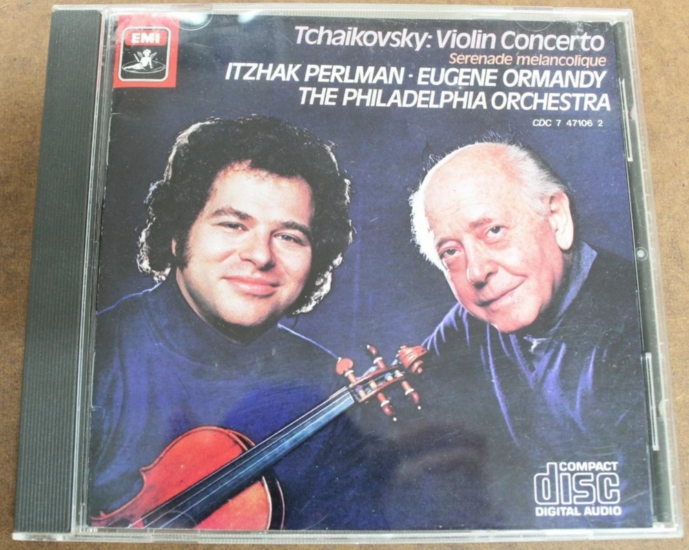 Itzhak Perlman & Eugene Ormandy-Tchaikovsky: Violin Concerto CD G