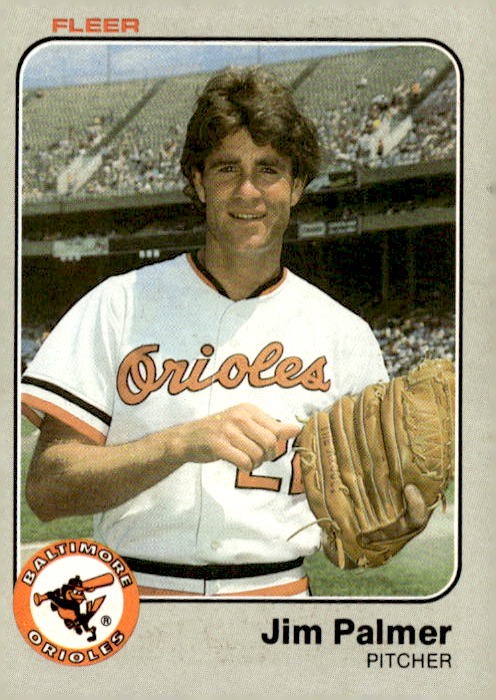 1983 Fleer #69 Jim Palmer