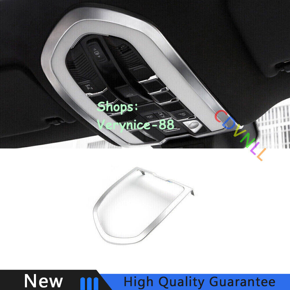 2015-2021 Porsche Macan Matte Silver Front Reading Light Cover Trim 1