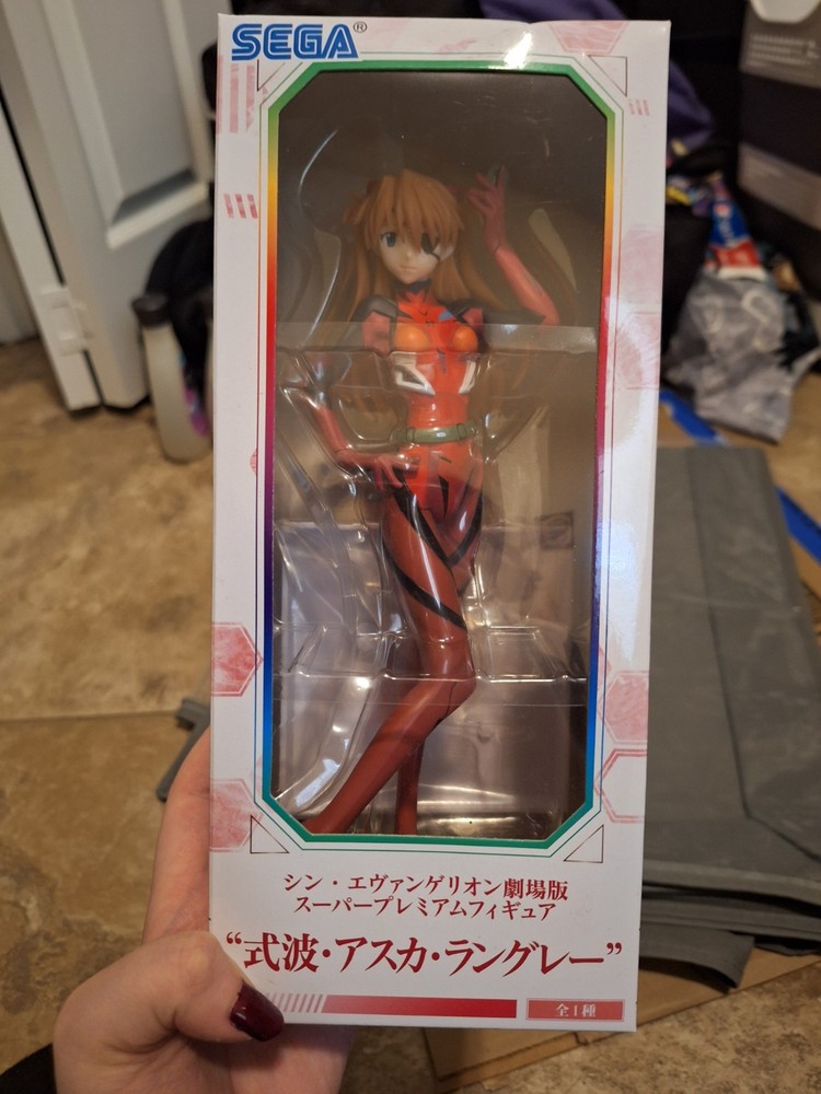 Evangelion Asuka Shikinami Langley Figure Sega Premium