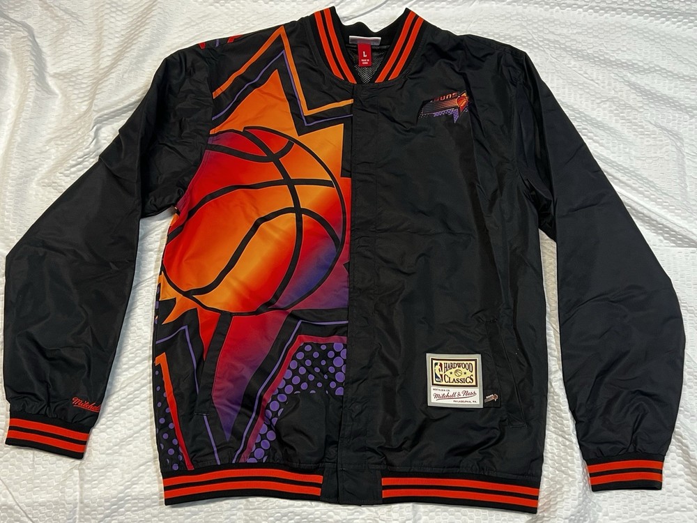 NEW MITCHELL AND NESS PHOENIX SUNS JACKET Size LARGE