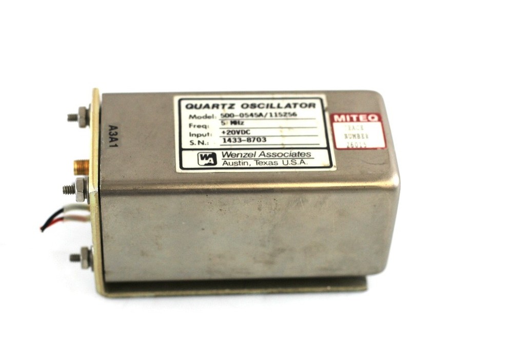 Wenzel Associates Quartz Oscillator Oven Crystal Oscillator 5 MHz OCXO 500-0545A