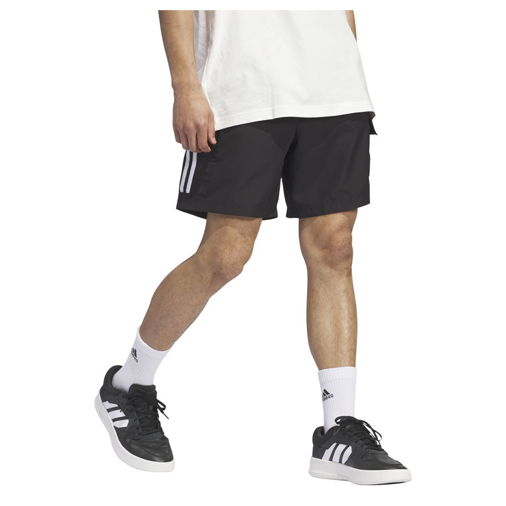 adidas Sunglass Pack Cargo Shorts Mens Black Casual Athletic Bottoms JF6614-A