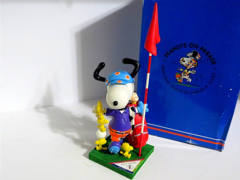 Snoopy Charlie Brown Westland Giftware Peanuts On Parade Series Figure Figurine