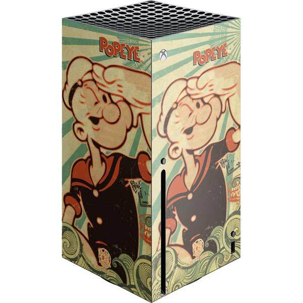 Popeye Xbox Series X Console Skin - Popeye out at Sea