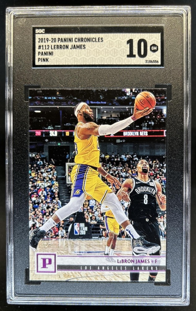 2019-20 Chronicles LeBron James Pink #112 Lakers SGC 10Consign with us! Sign Up & Get Started @ dcsports87-com