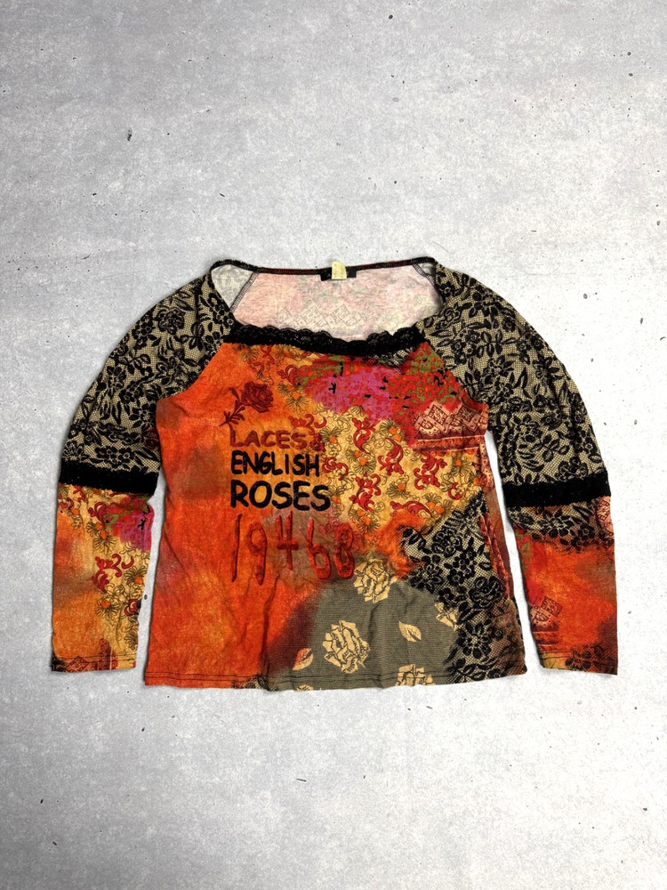 Y2K Apart Jean Paul Gaultier Type Baroque Long Sleeve Hysteric Glamour