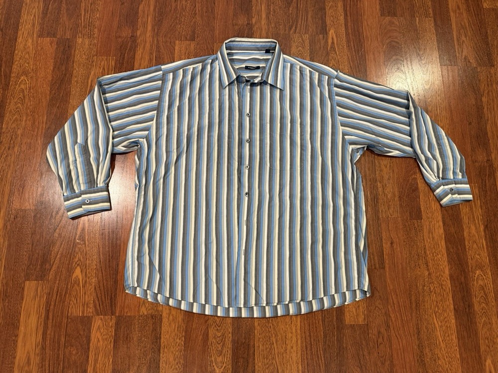 Burberry Button Up Shirt Men’s Size XL Made In USA