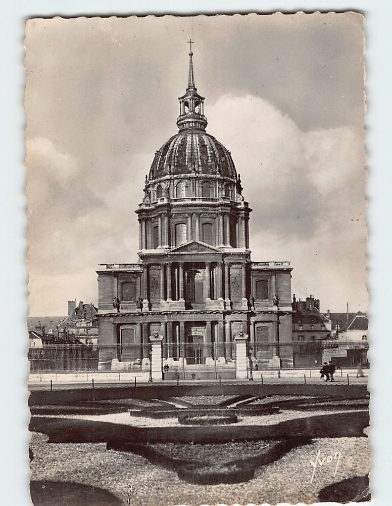 Postcard Les Invalides Paris France