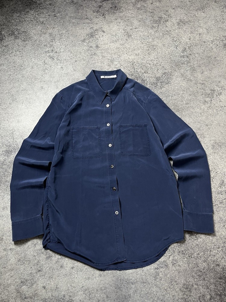 🔥00's Alexander Wang Archive Silk Vintage Classic Shirt Button Up T By AW