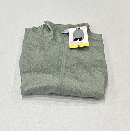 Mondetta Women's Active Popover 1/2 Zip Pullover, Chnos Green, Size S