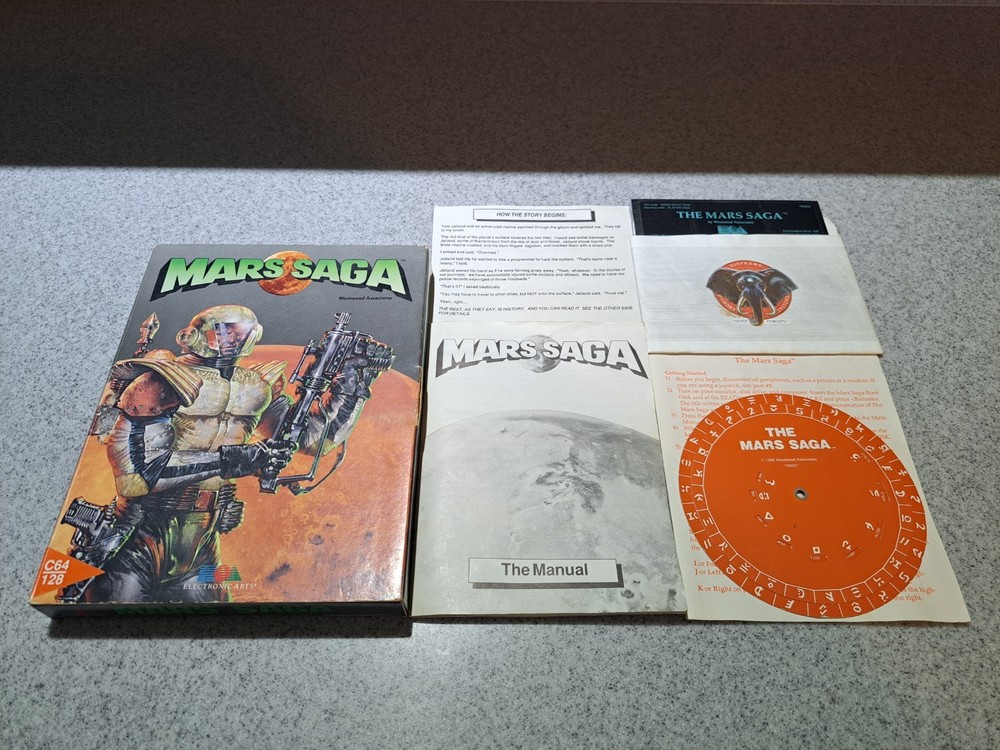 Commodore 64/128 - Mars Saga: Complete