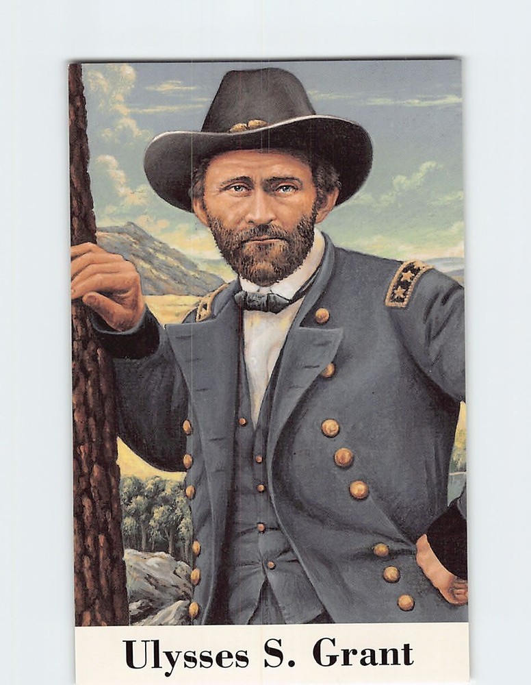 Postcard Union Lieutenant General Ulysses S. Grant