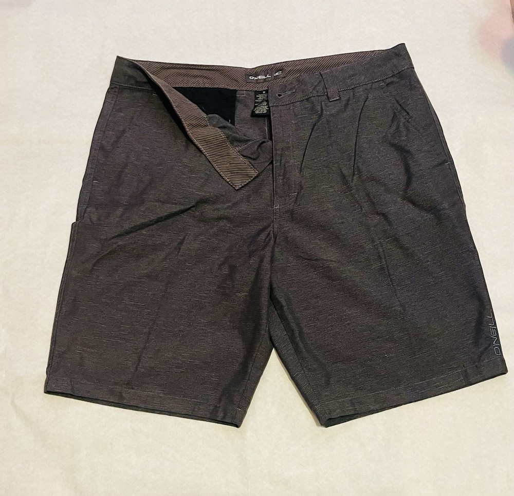 O'Neill Men's Casual Chino Shorts poly/viscose blend. size 36