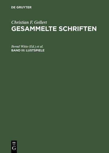 Lustspiele (Hardback)