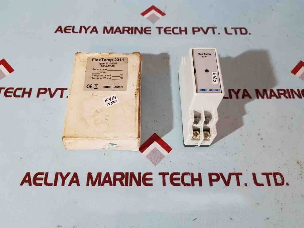 Baumer flex temp 2311 transmitter