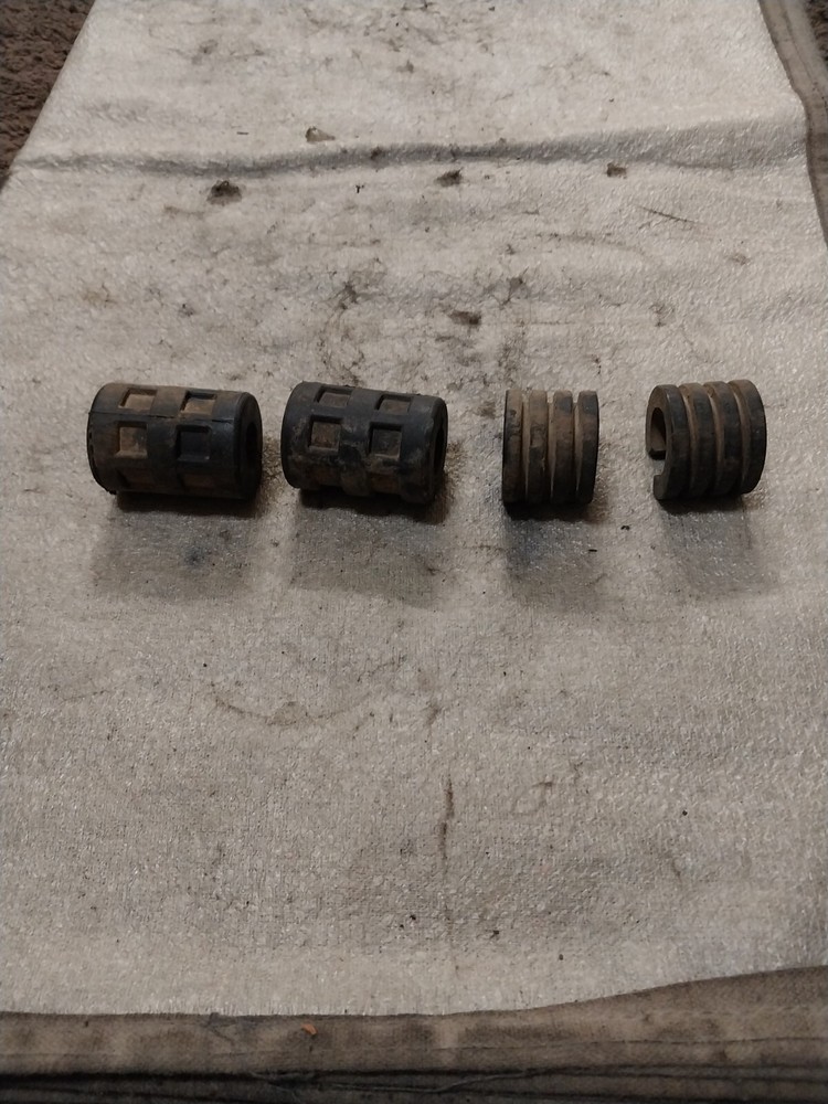 2001-2013 Kawasaki Kx85 Oem Rubber Gas Tank Frame Pads