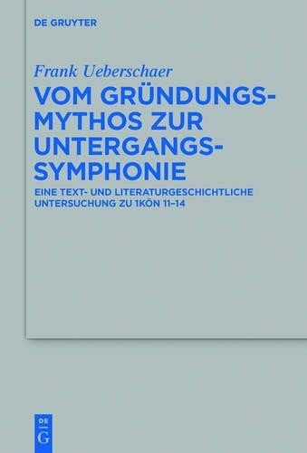 Frank Ueberschaer Vom Gründungsmythos Zur Untergangssymphonie (Hardback)