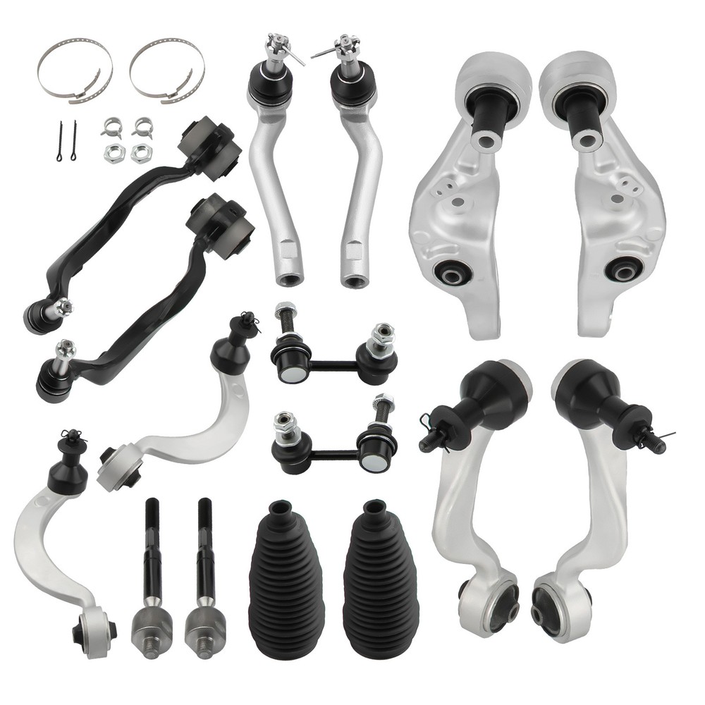 2007-2017 Lexus LS460 RWD 16pc Front Upper Lower Control Arm Kit with Ball Joints
