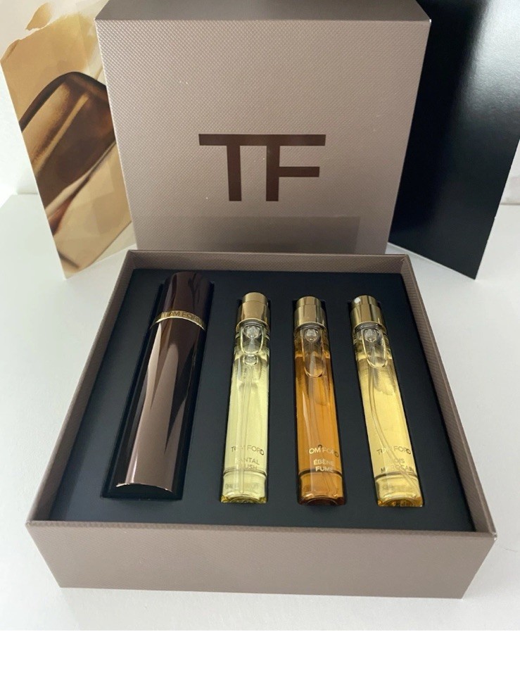 Tom Ford Private Blend Woods Collection Set Santal Blush Ebene Fume Bois Marocai