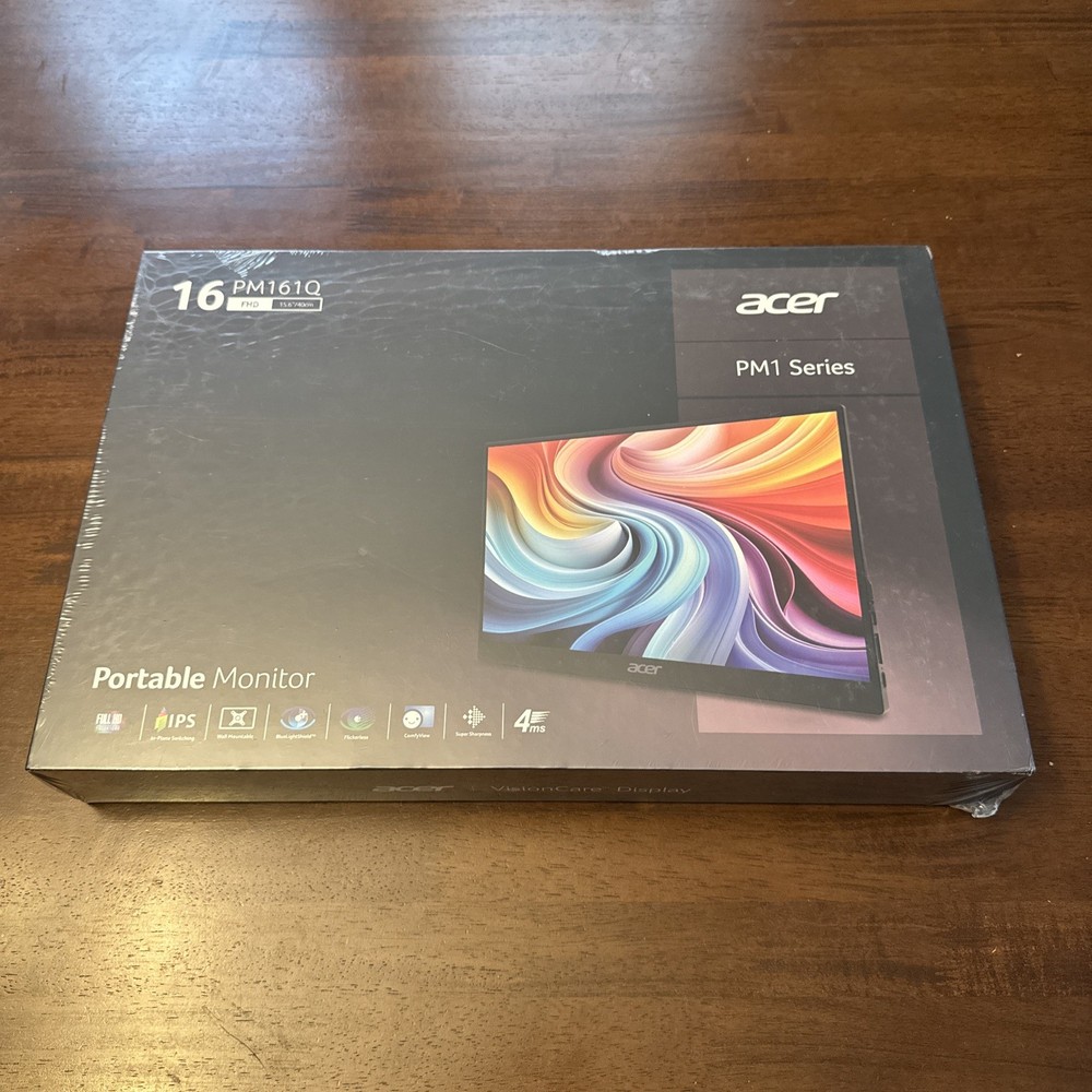 Acer PM161Q 16-inch FHD IPS Portable Monitor 1920x1080 60Hz 4ms UMZP1AA101-image