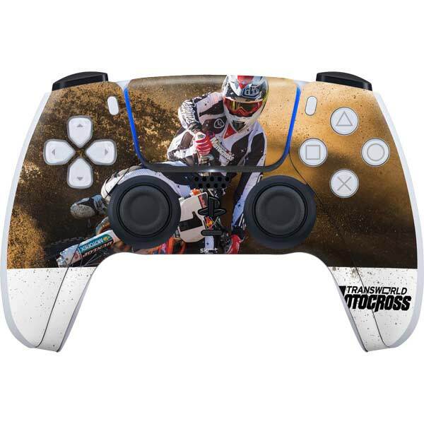 Motocross PS5 Controller Skin - TransWorld Motocross Rider