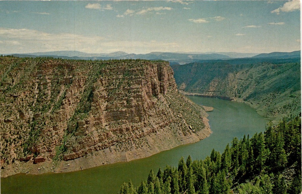 Red Gorge, Vernal, Utah, Eastern Utah, Flaming Gorge Dam, Salt Lake Postcard