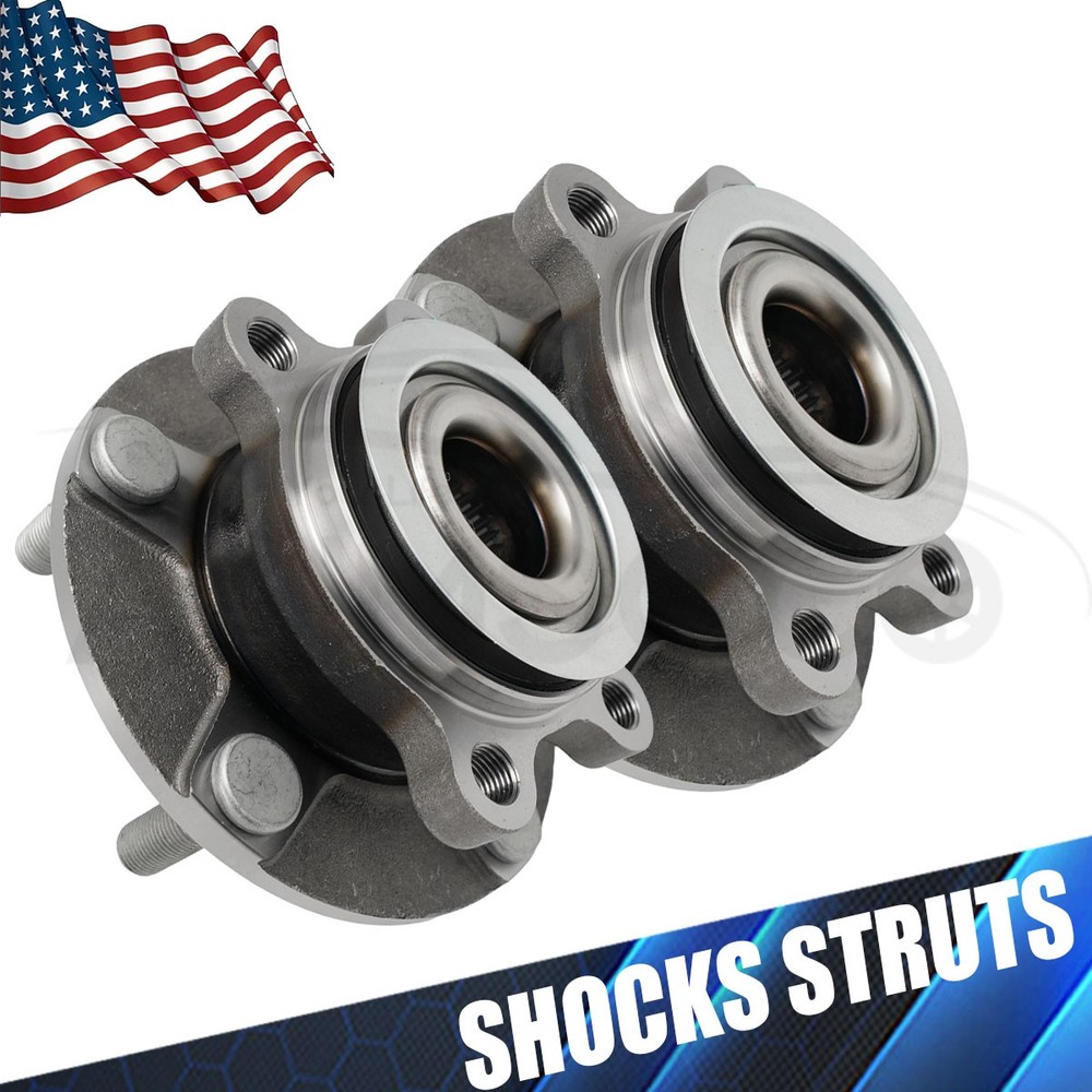 For 2014-2015 Nissan Rogue Select - 2x Front Wheel Hub & Bearings Assembly